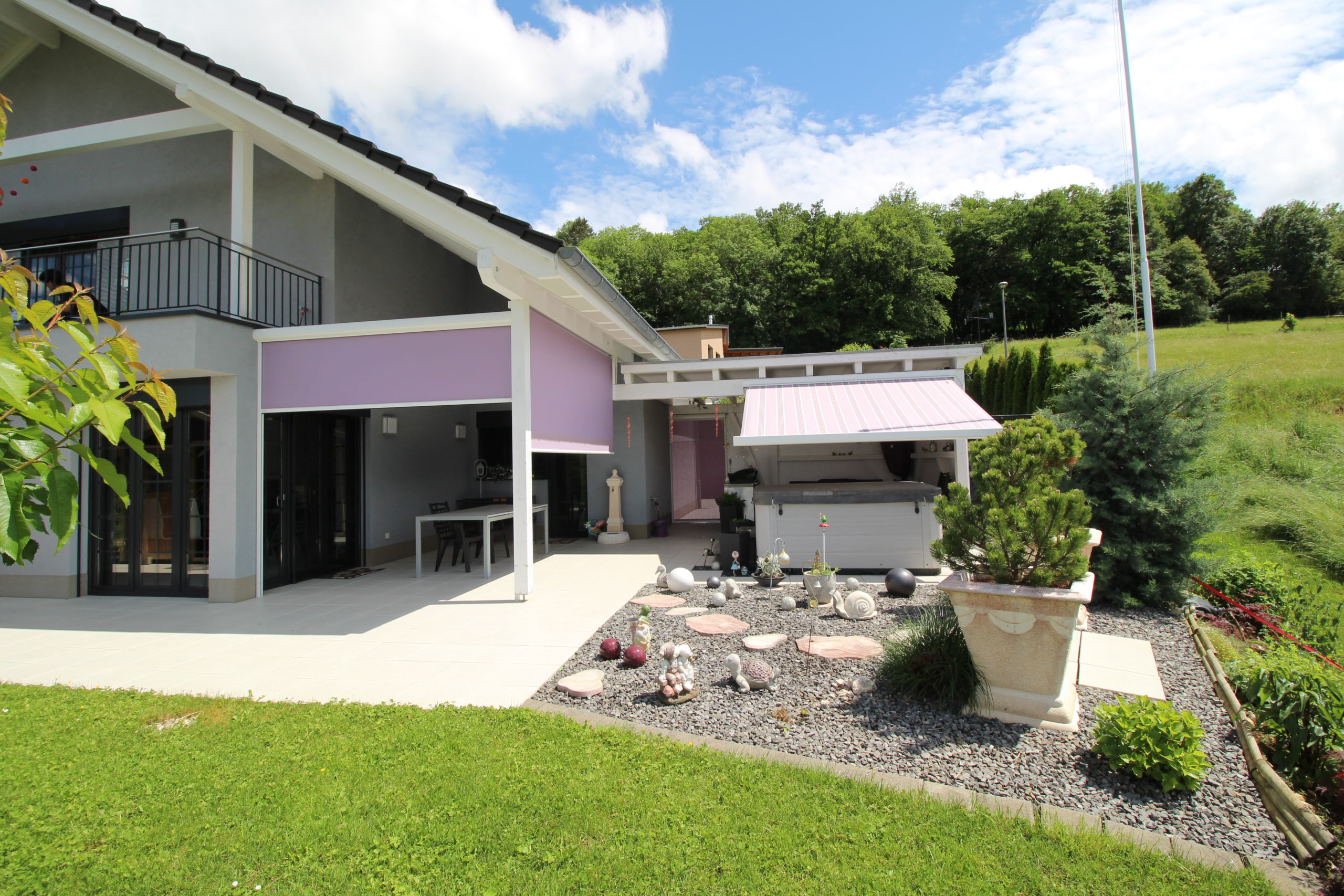 Stores verticaux en toile