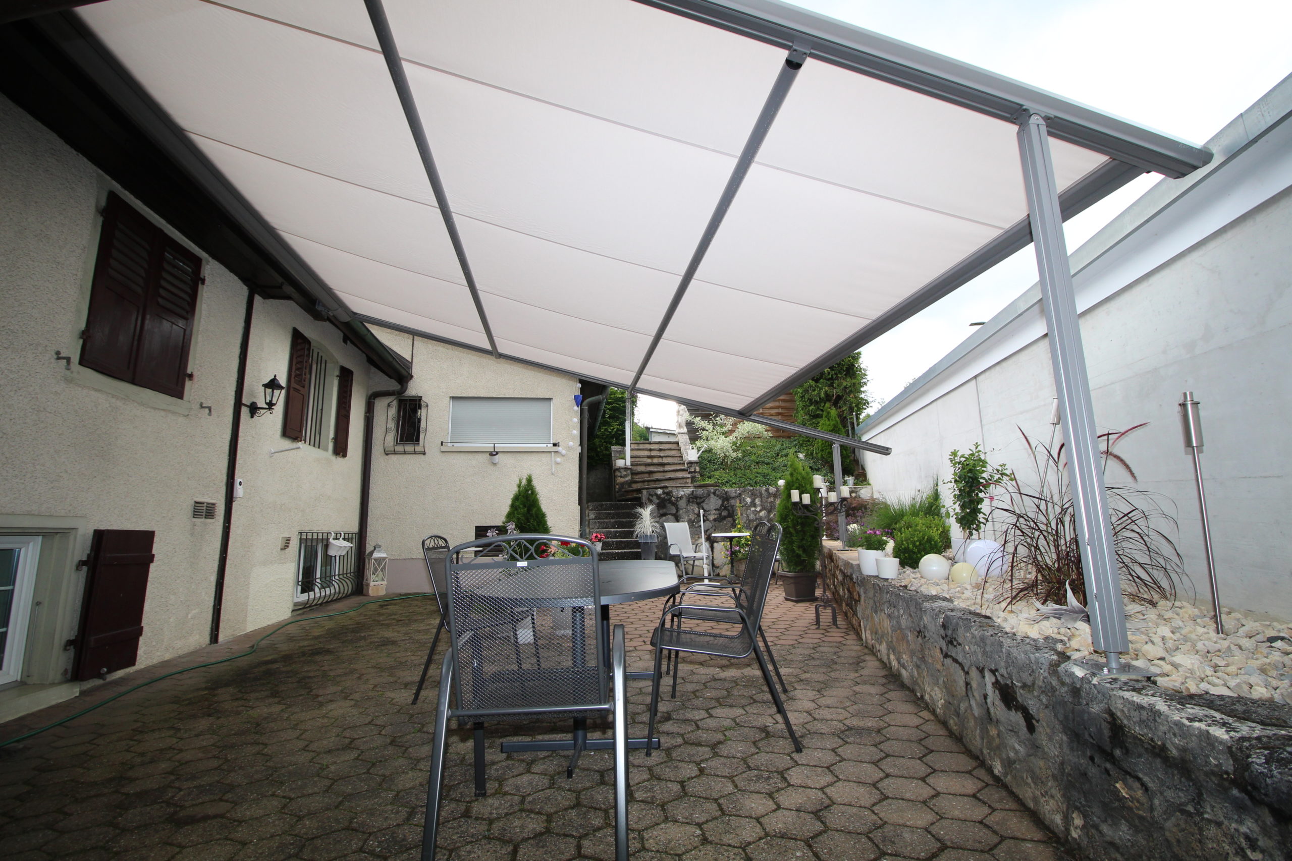Pergola en toile