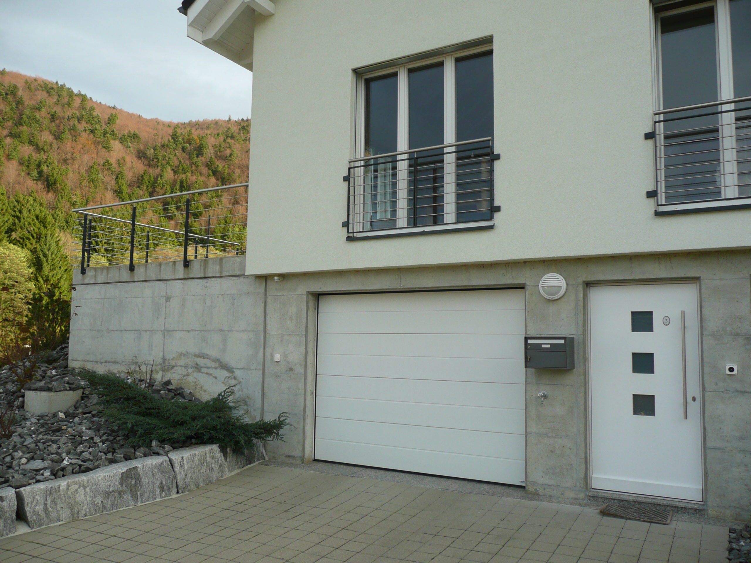 Porte de garage sectionnelle