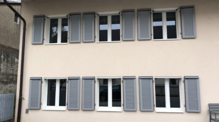 Volets aluminium motorisés 1