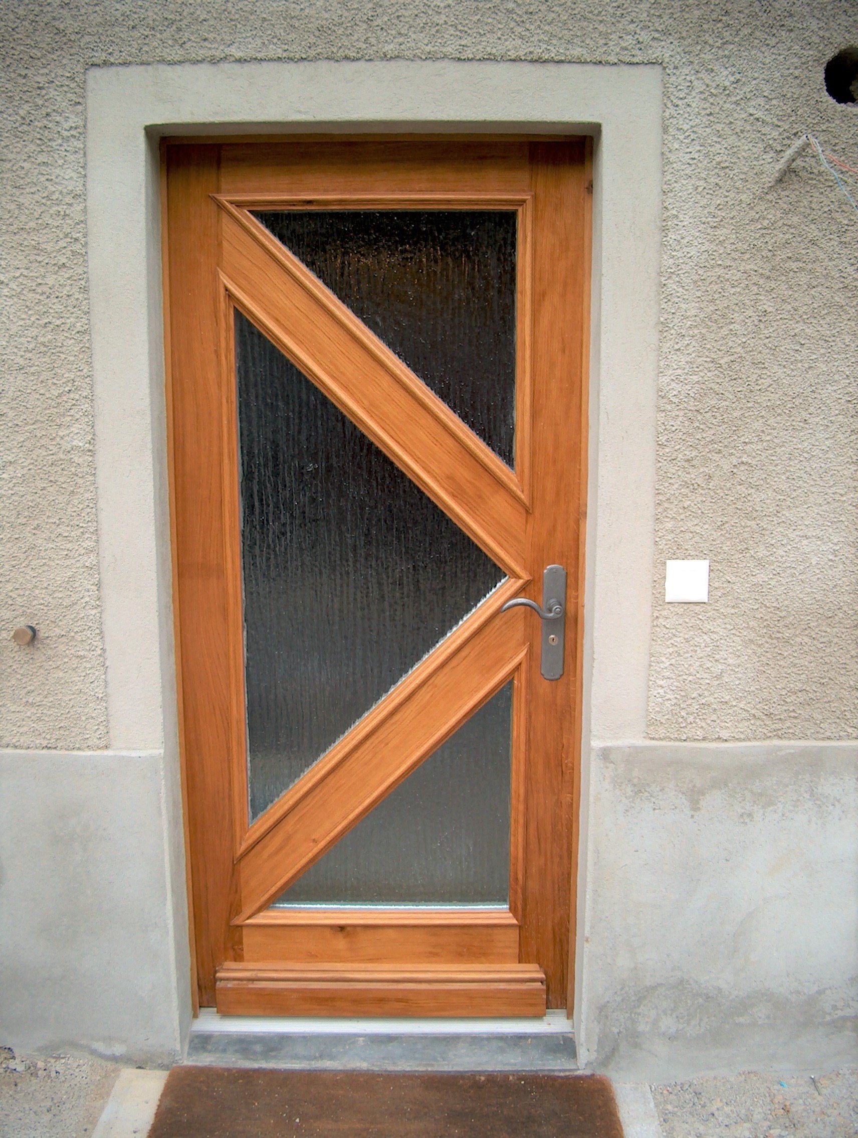 Porte en bois