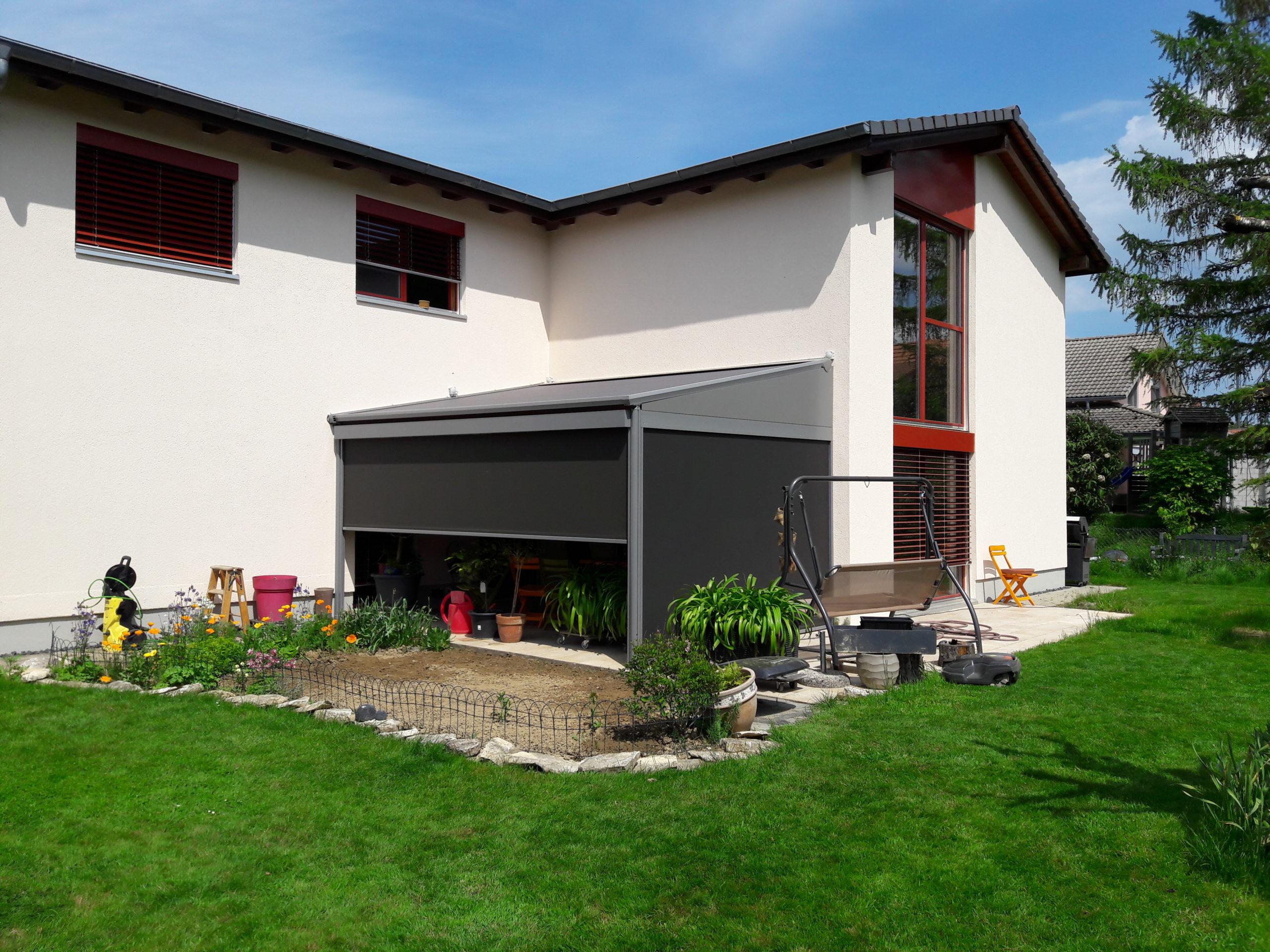 Pergola en toile