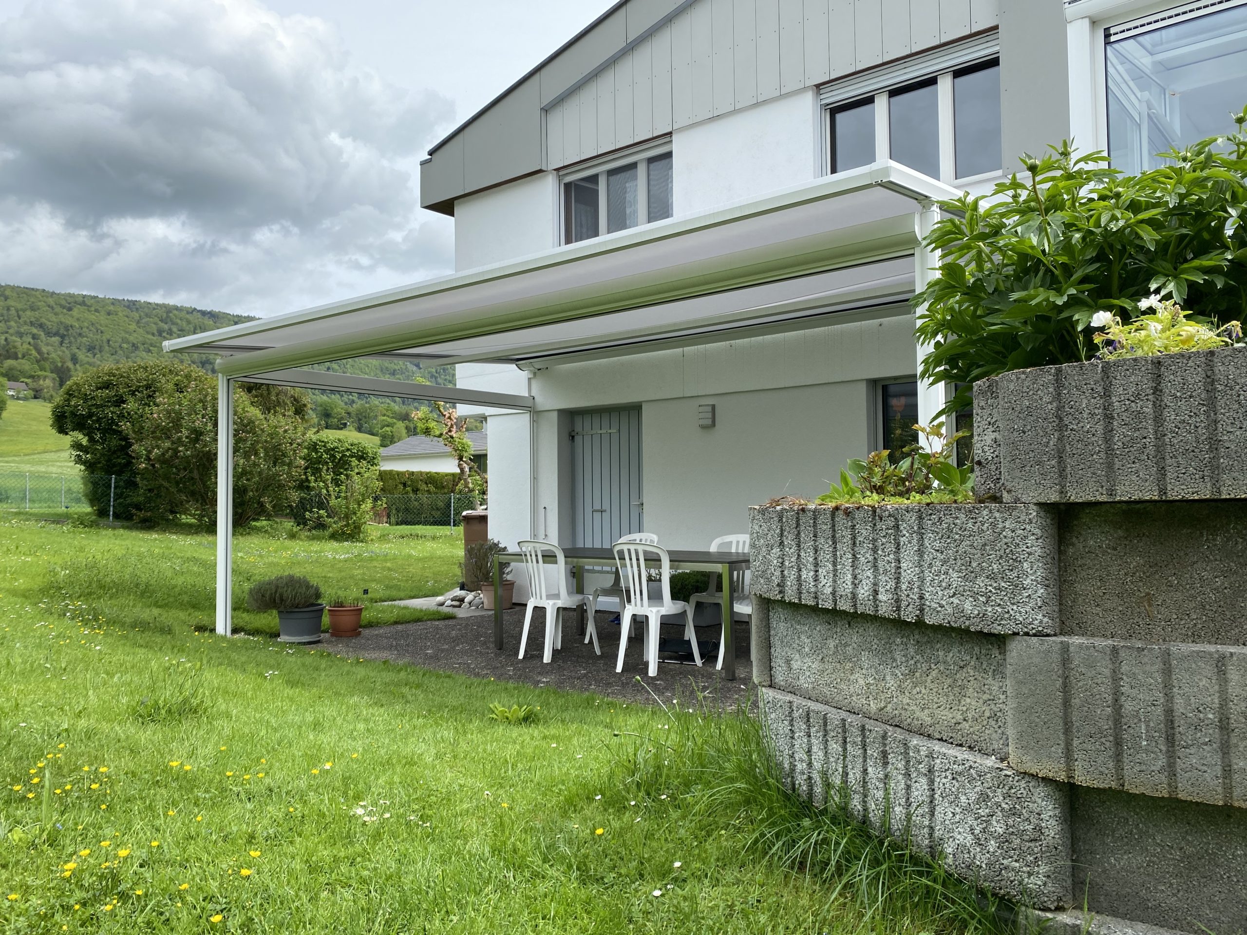 Pergola en toile