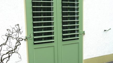 Volets aluminium lamelles mobiles 4